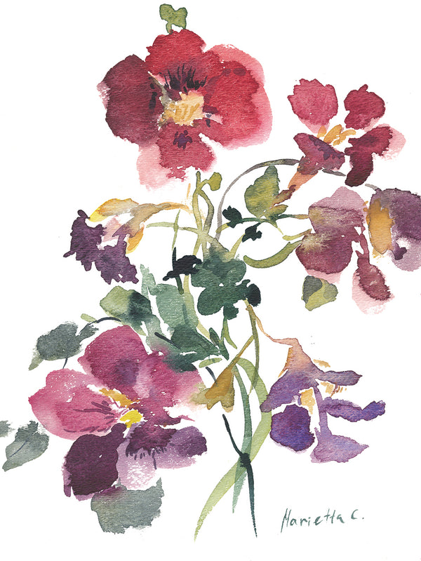 Burgundy Wall Art