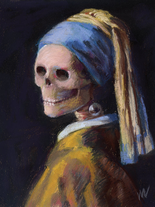 Skelly with a Pearl Earring