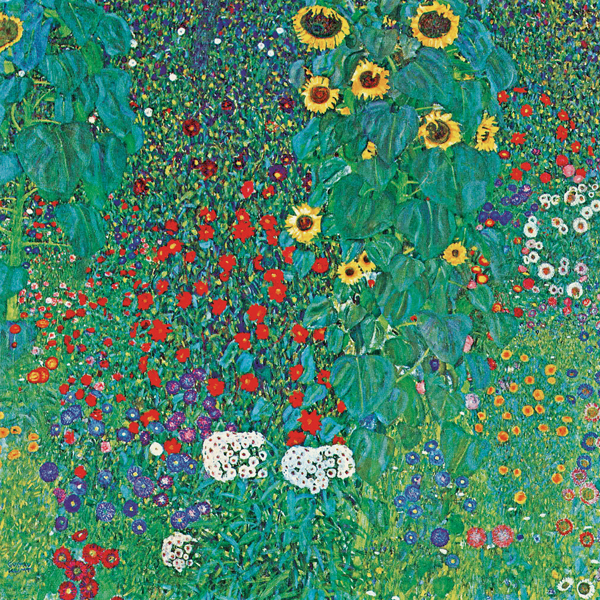 Farm Garden with Sunflowers, around 1905/1906