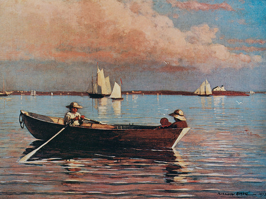 Gloucester Harbor 1873 Canvas Art