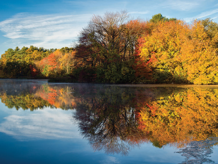 Color On Grist Mill Pond