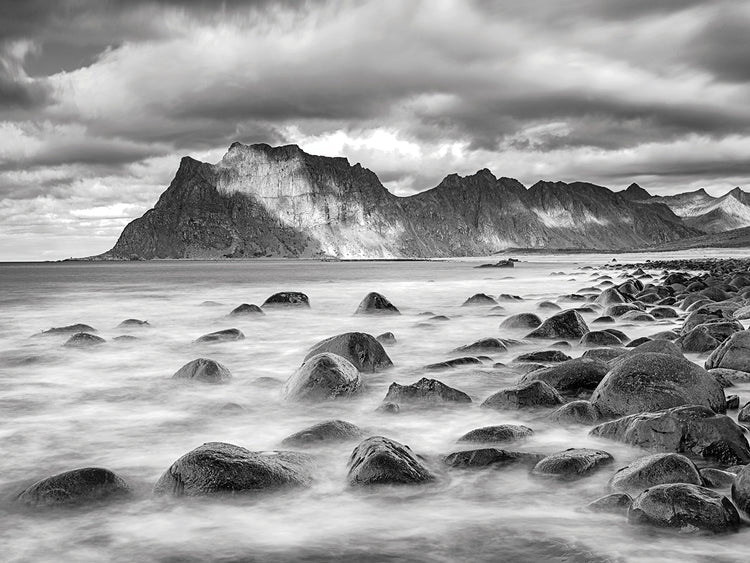 Ghostly Rocks B&W