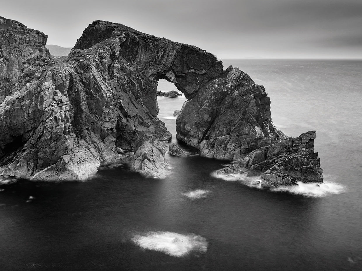 Natural Arch B&W