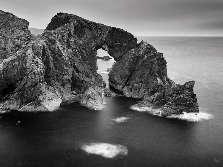 Natural Arch B&W