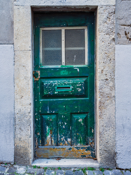Lisbon Door 1 Canvas Art