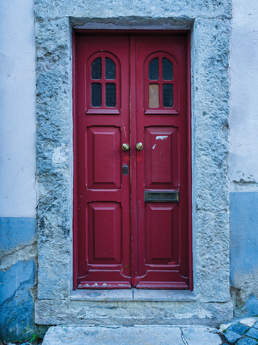 Lisbon Door 2 Canvas Art