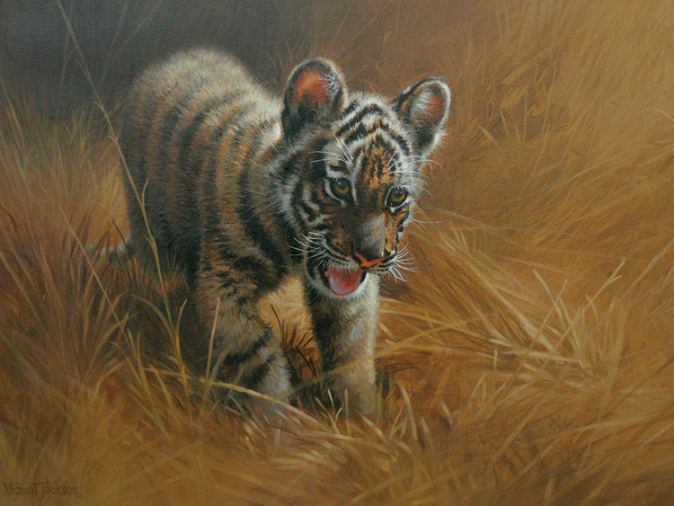 Arte de la lona de Tigger