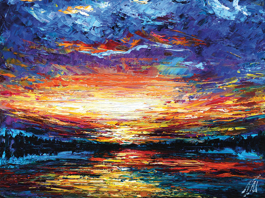 Majestic Sunset Canvas Print