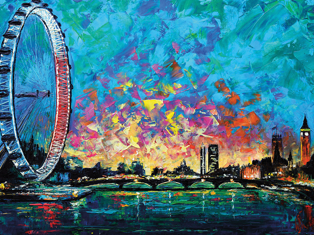 View with London Eye