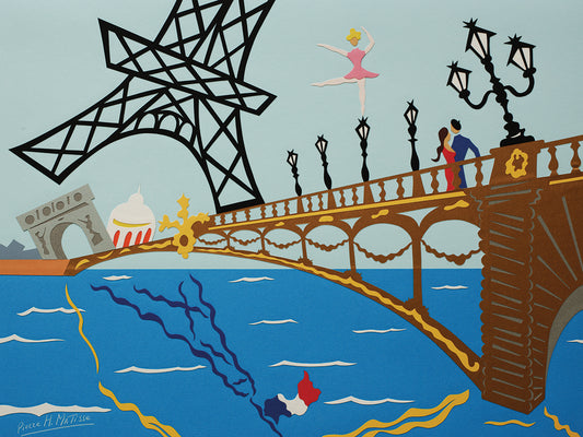 Alexaner Bridge Canvas Print