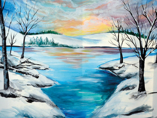 Winter Greetings Canvas Print