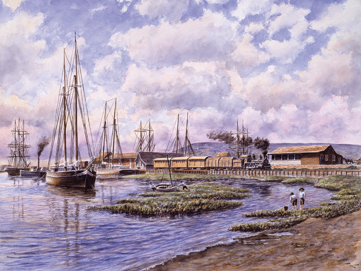 Banning Wharf, Ca. 1880