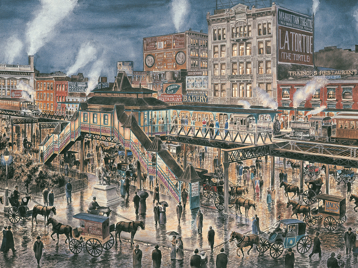 Greely Square, N. Y. C. , Ca. 1896