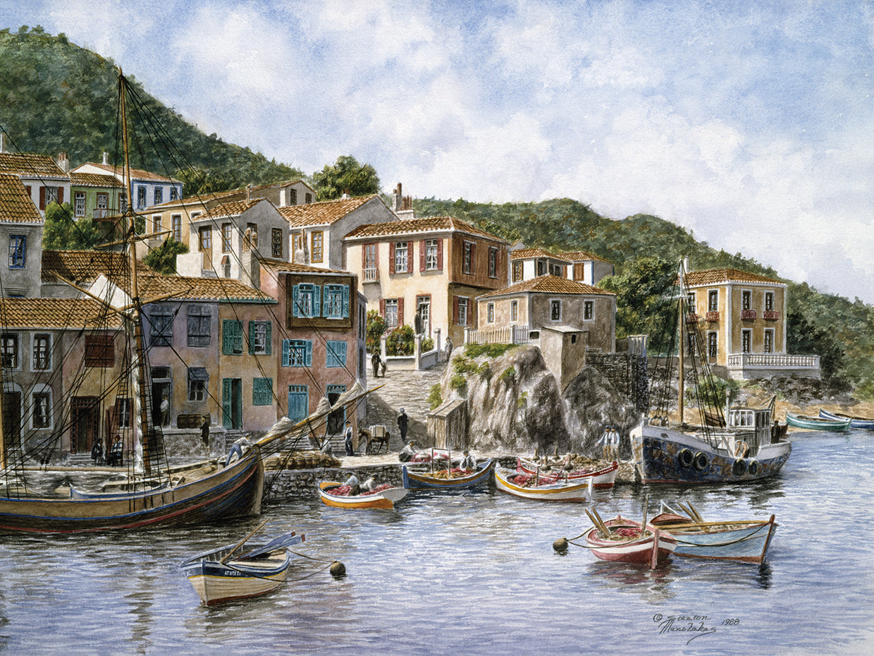 Kokkari Samos, Greece, Fisherman's Corner