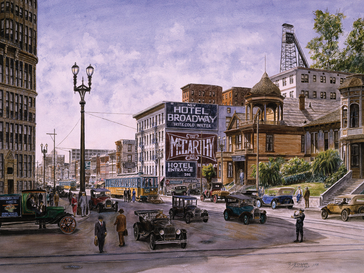 Los Angeles: Temple & Broadway