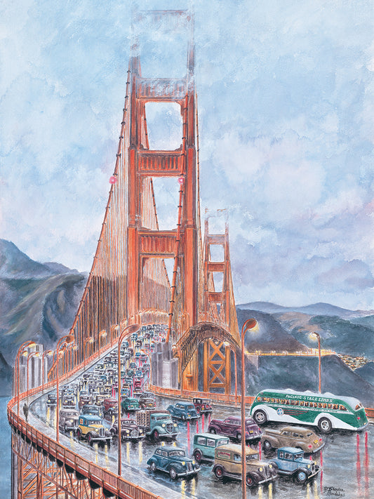 Golden Gate Bridge Canvas Art