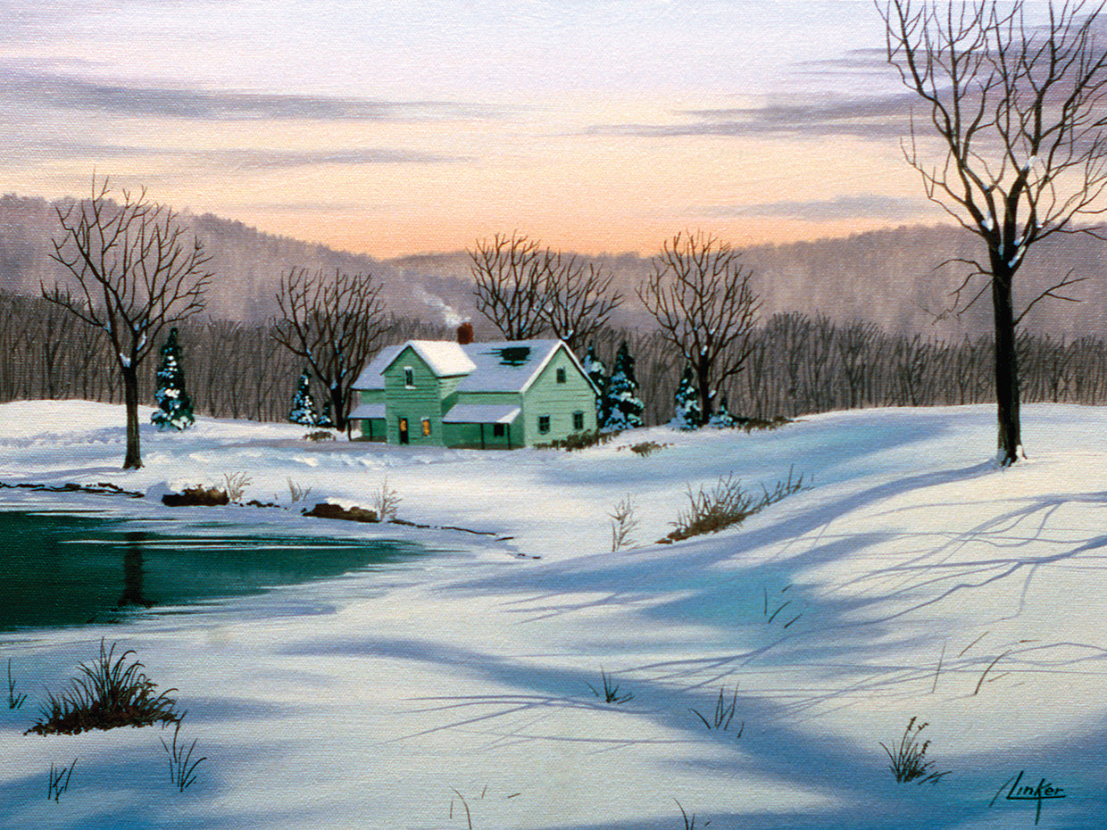 Green house by the Lake