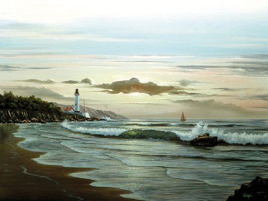 Beach Landscape Canvas Art