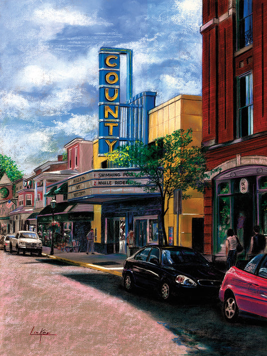 County Theater Canvas Art