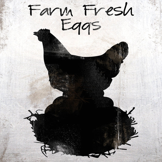 Farm Fresh Eggs Canvas Print