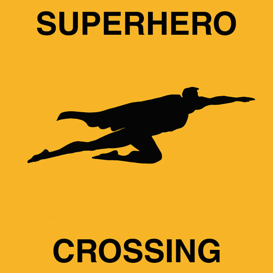 Super Hero Crossing Canvas Print