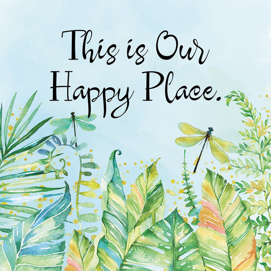 This is Our Happy Place Canvas Print