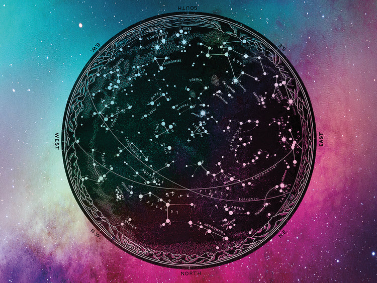 Nebula Sky Map horiz