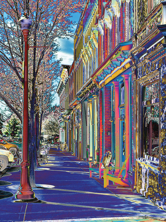 Multicolor Street 15 Canvas Art