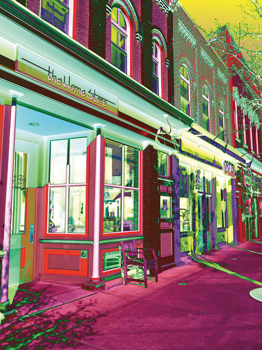 Multicolor Street 18 Canvas Art