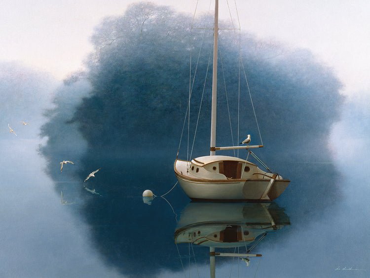 Barco de vela Lienzo