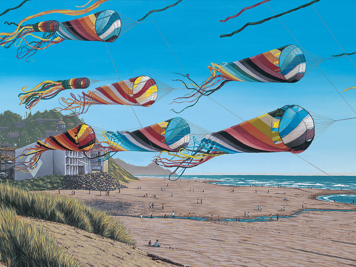 Arte de la lona de Kitepocalypse