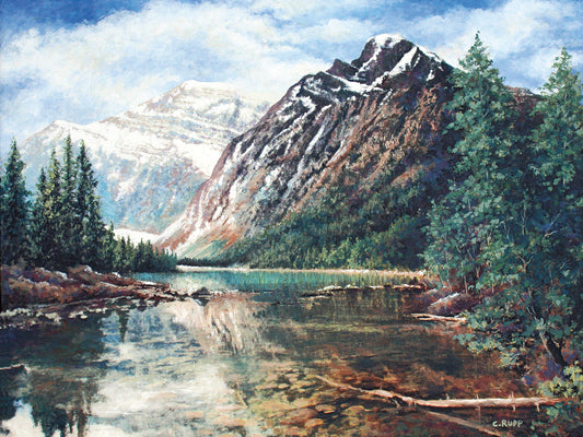 Canadian Rockies Canvas Art
