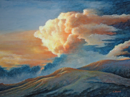 Mountain Sunrise Canvas Art