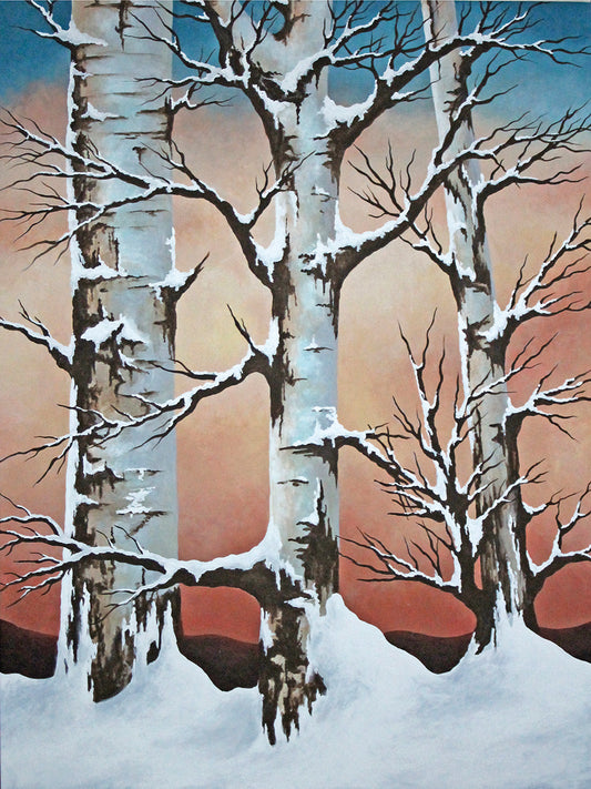 Tones of Winter Canvas Art