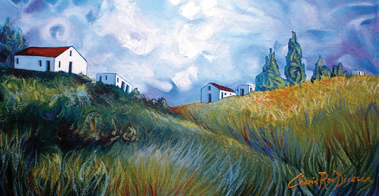 Windswept Landscape Canvas Art