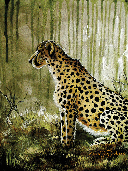 Cheetah Canvas Art