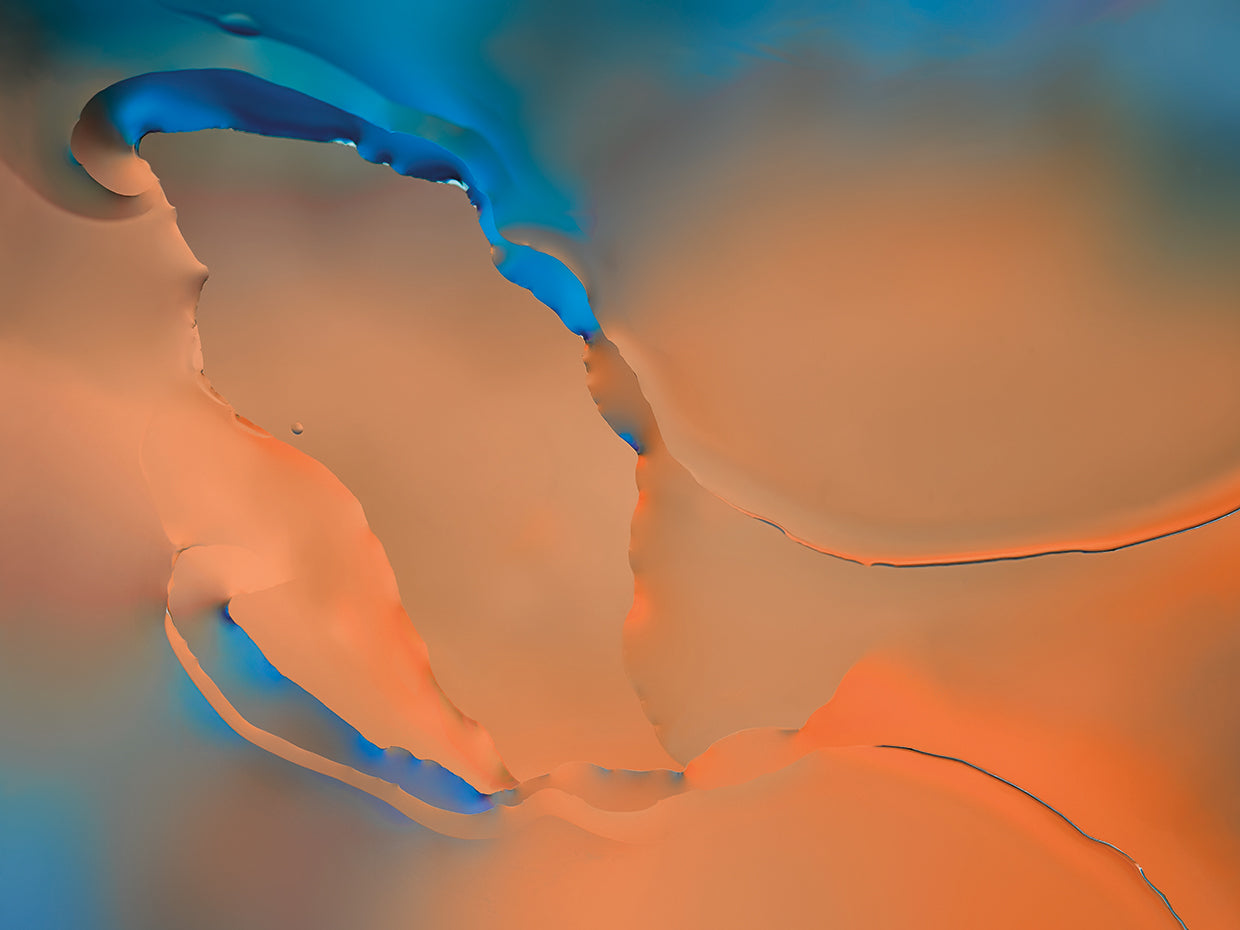 Blue and Orange Flow