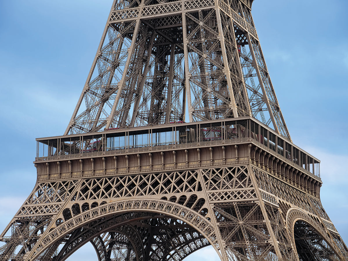 Eiffel Tower First Platform Paris