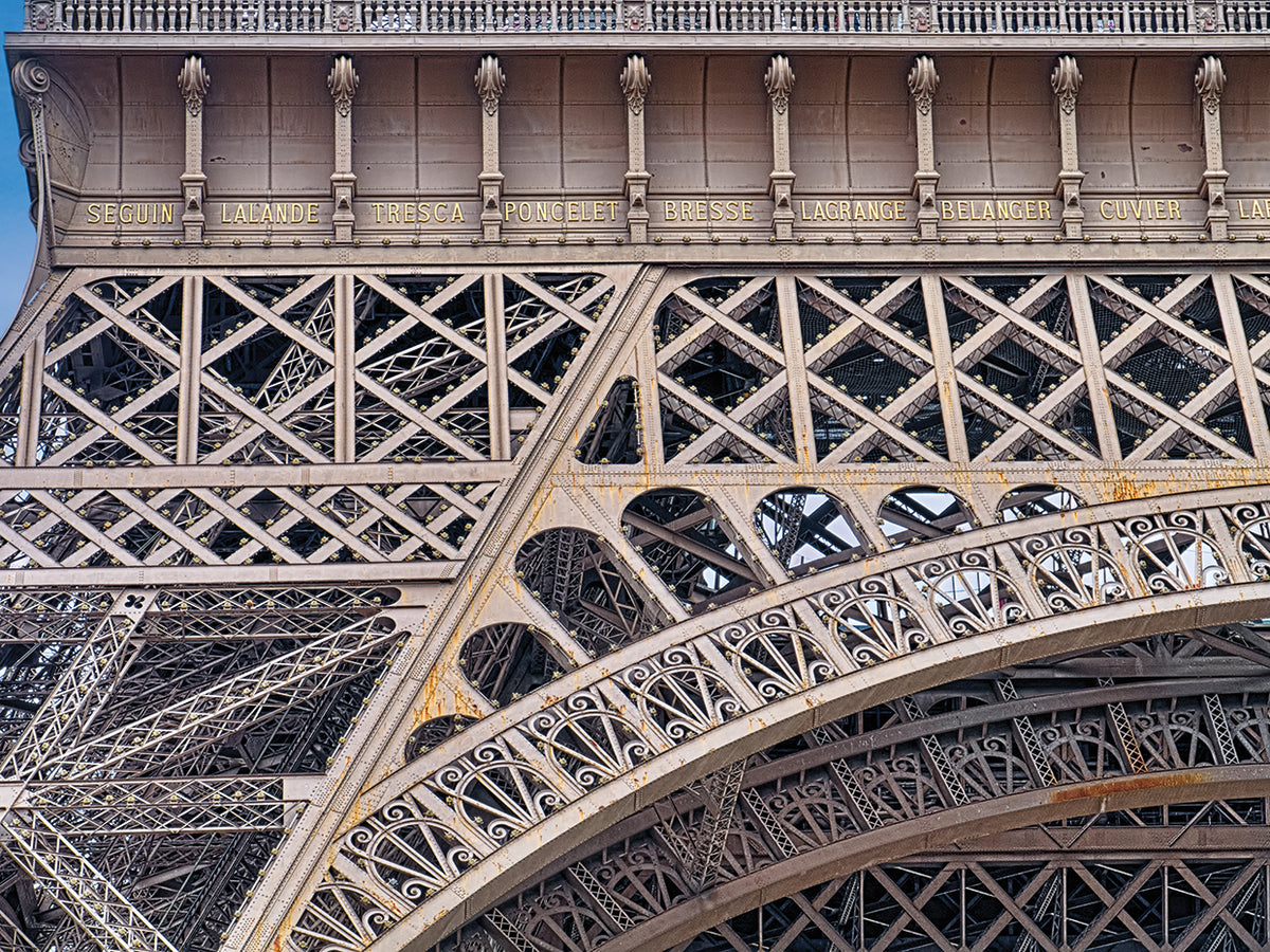 Eiffel Tower Details Paris