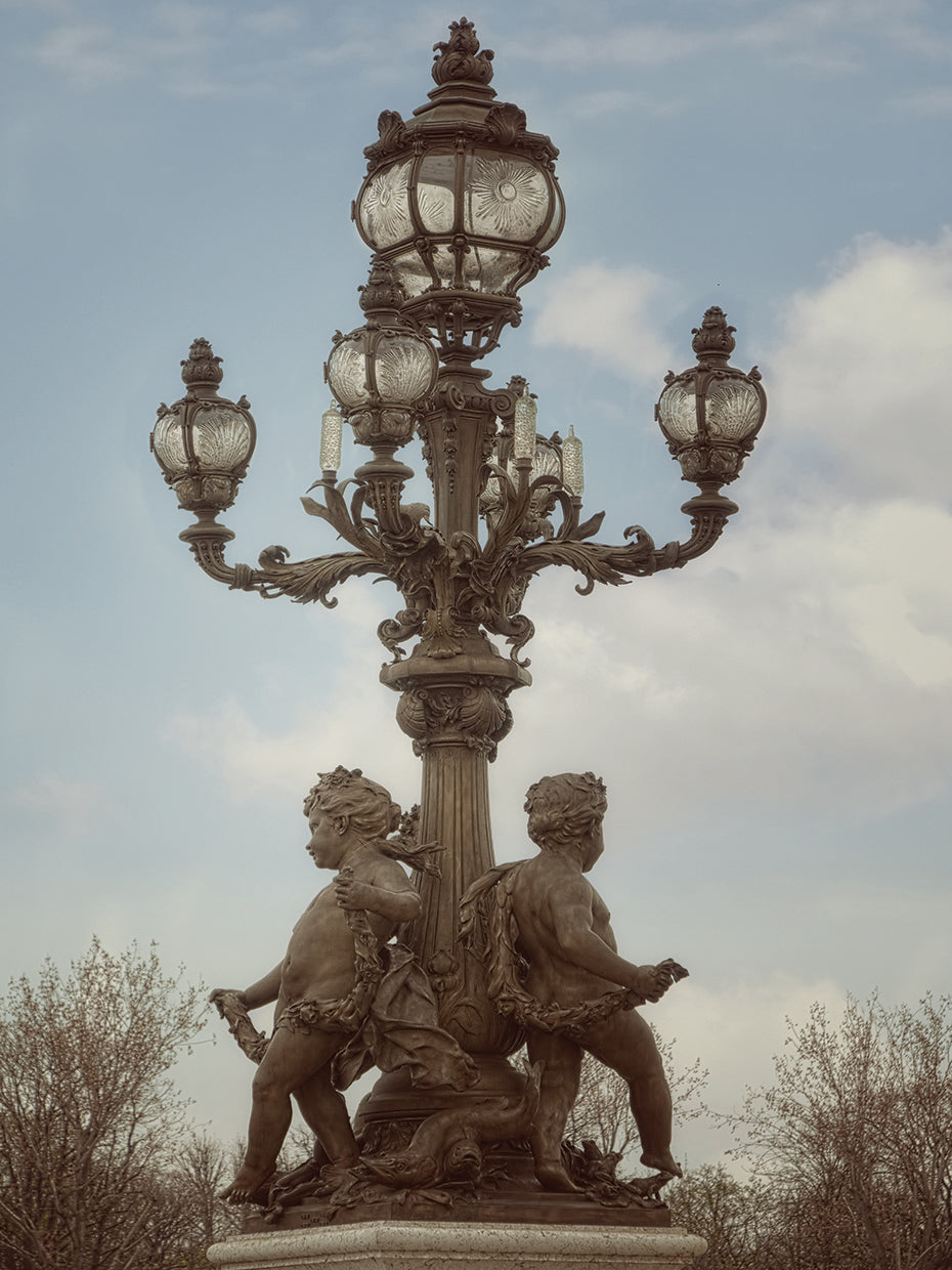 Art Nouveau Lamps Posts on Pont Alexandre III - IV