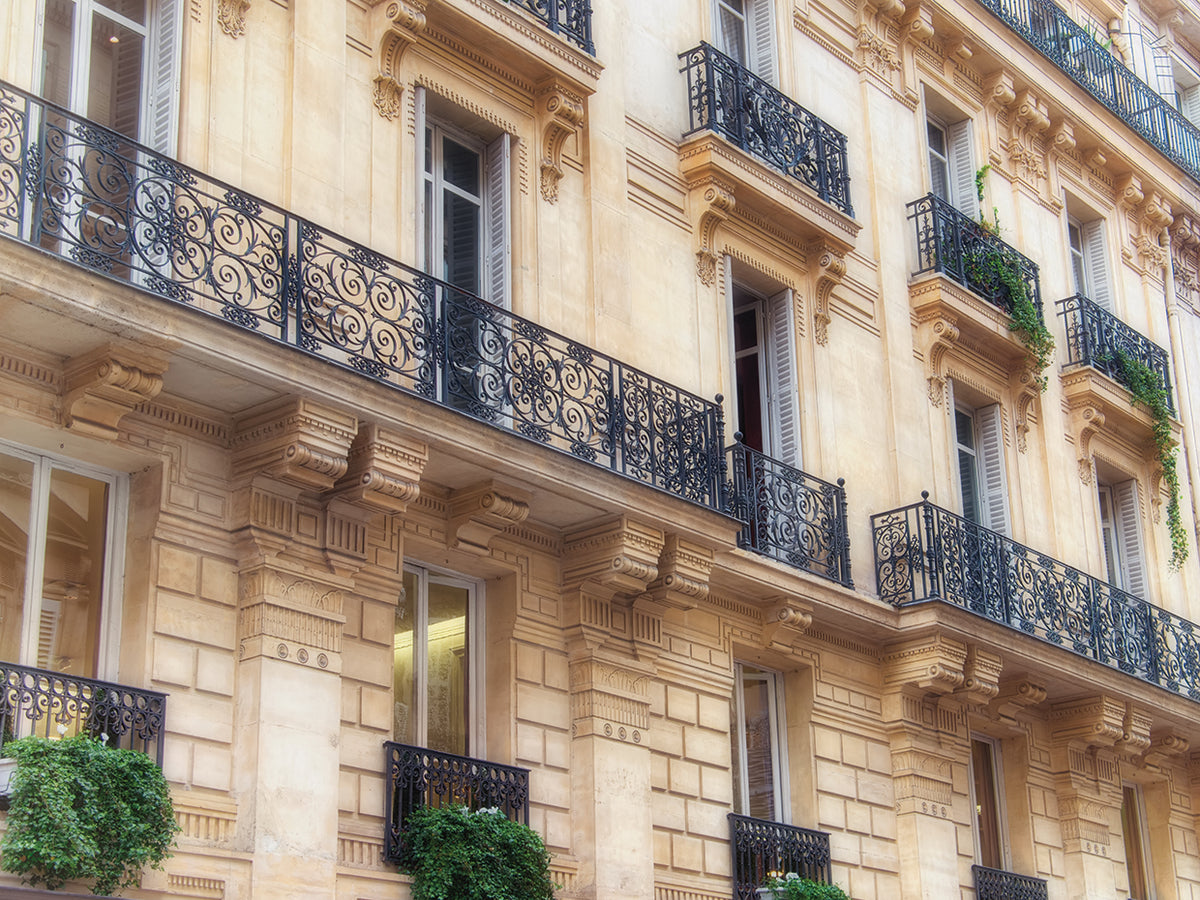 Facade Along The Seine