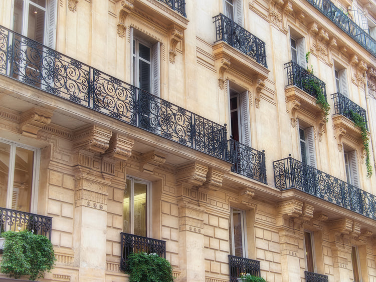 Facade Along The Seine
