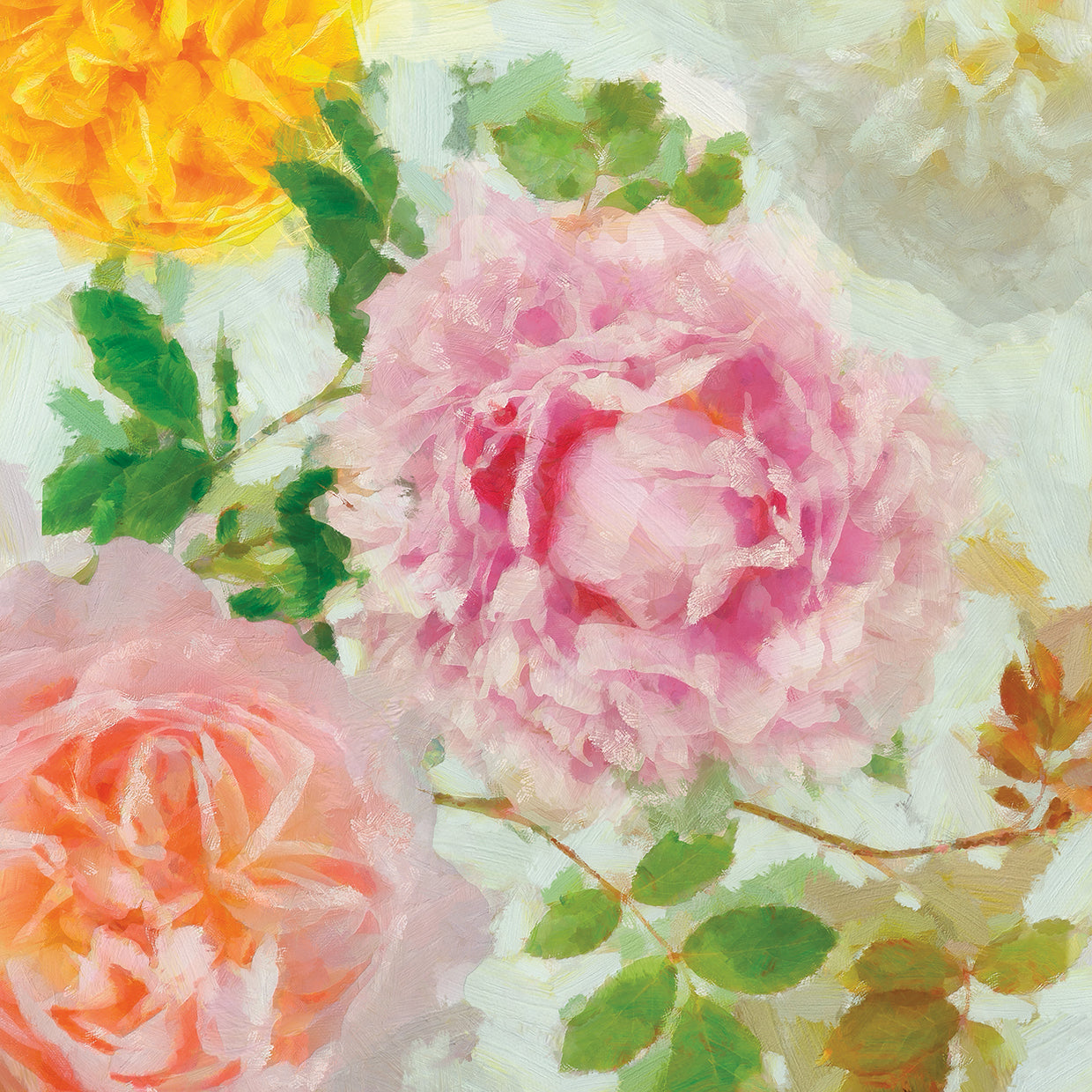 Peonies and Roses IV