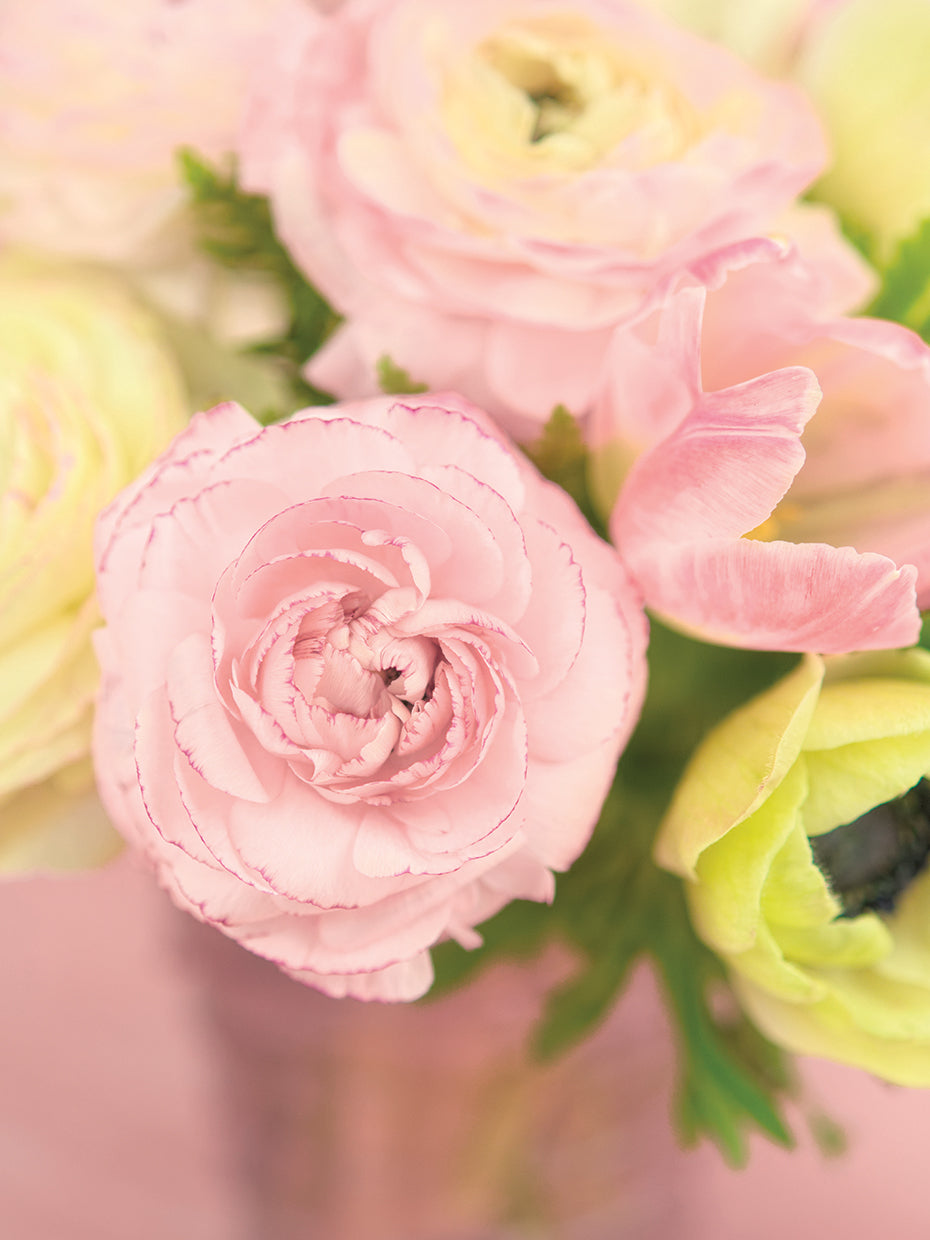 Pink and Lime Spring Bouquet II