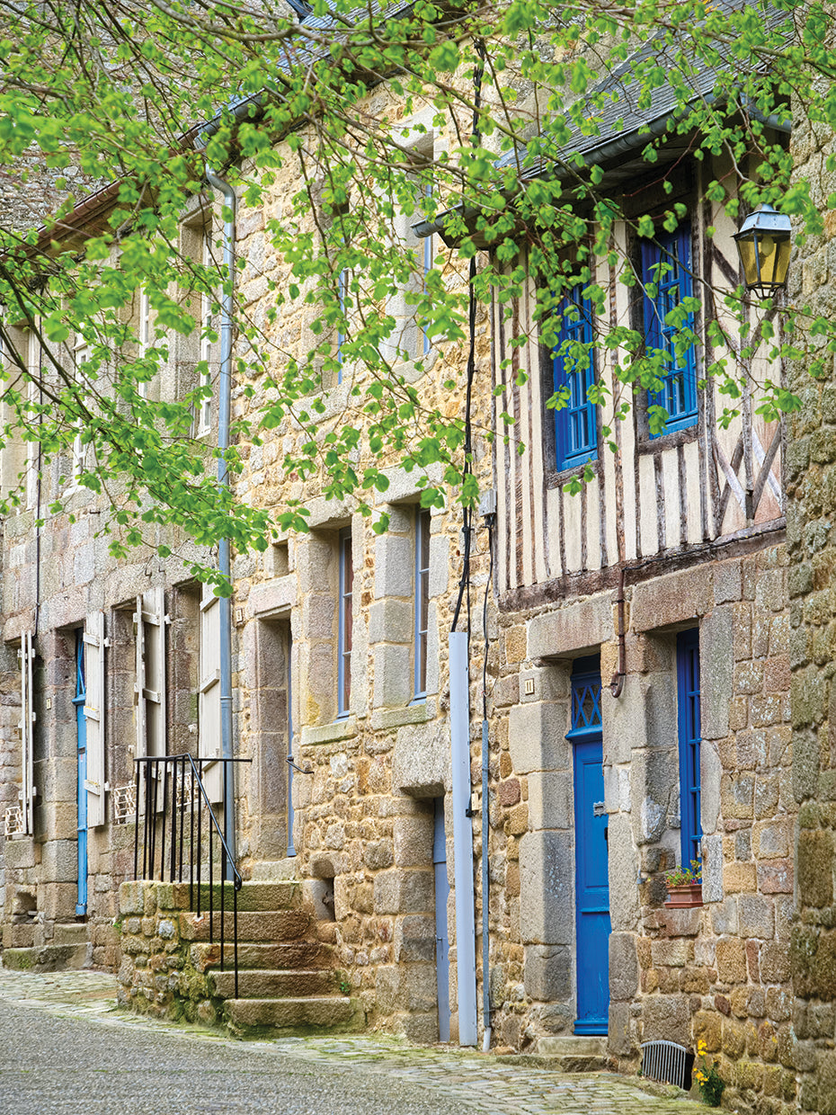 Medieval Village Center Of Moncontour