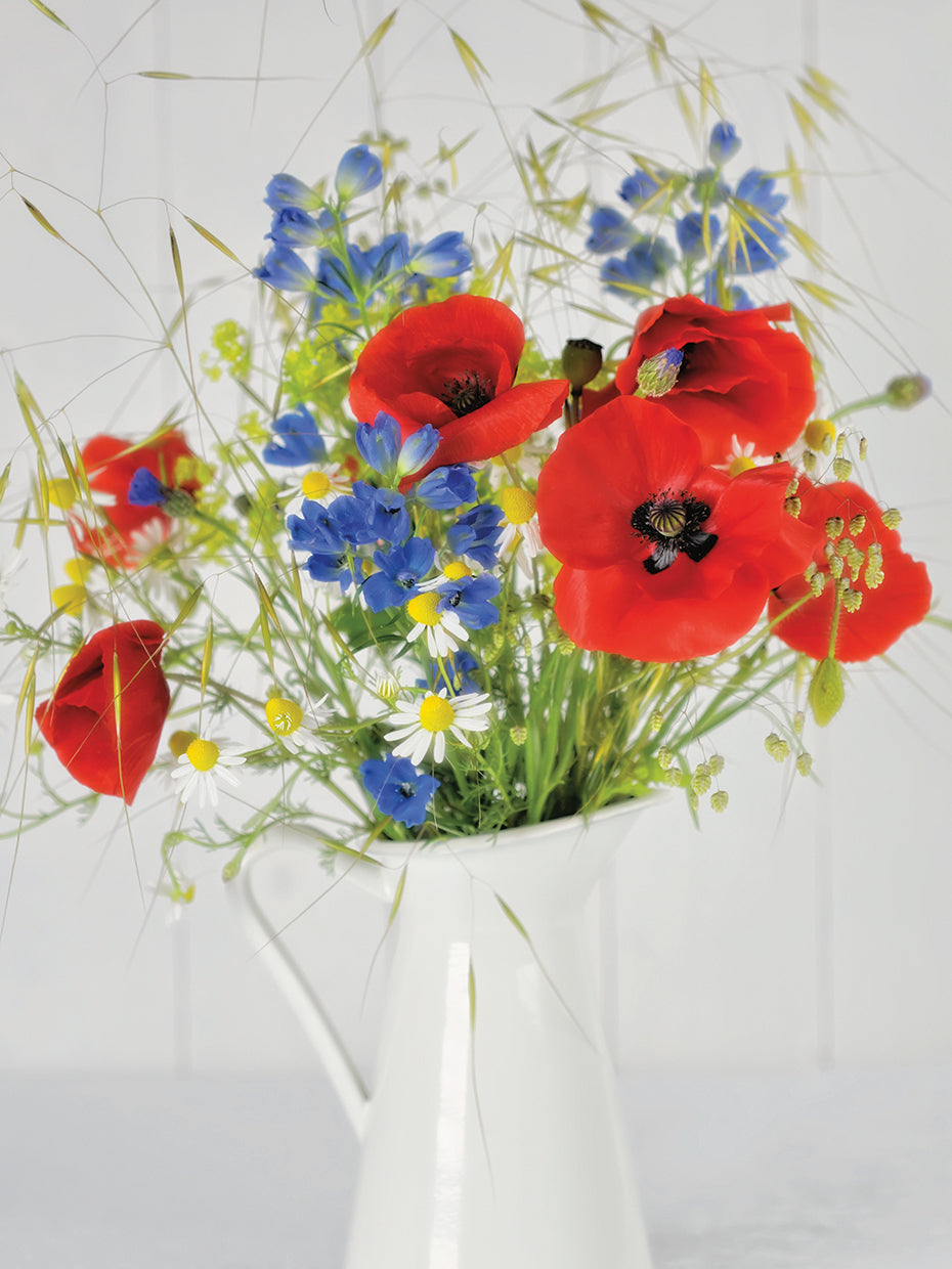 Jug with Wildflowers