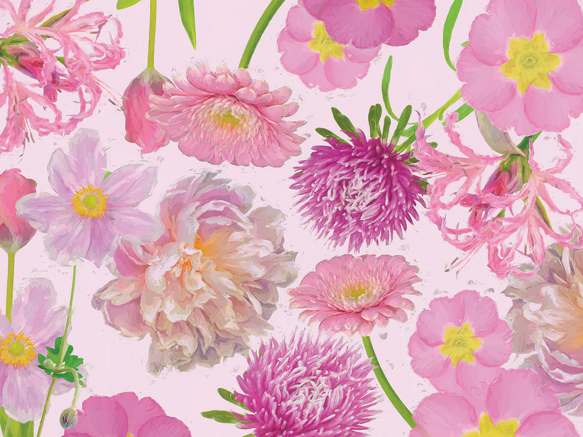 Wall Flowers Violet
