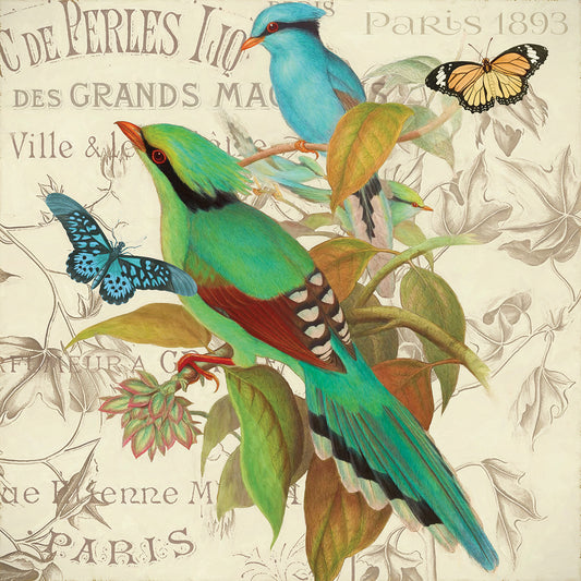 Bird Couple III Canvas Print