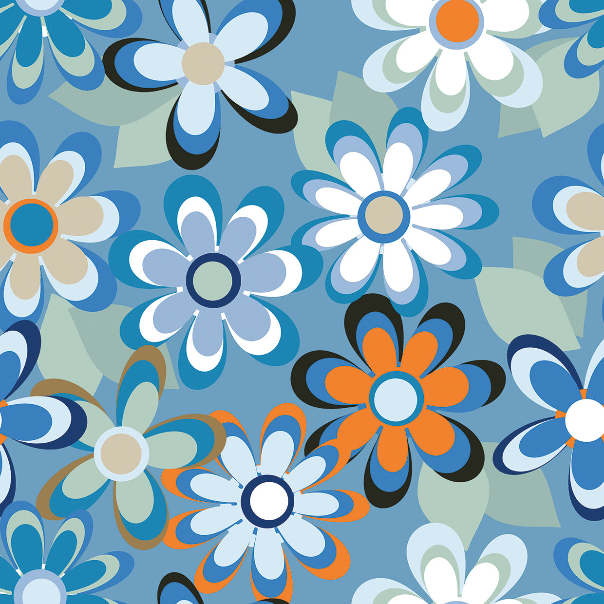 Flowers Dress Repeat