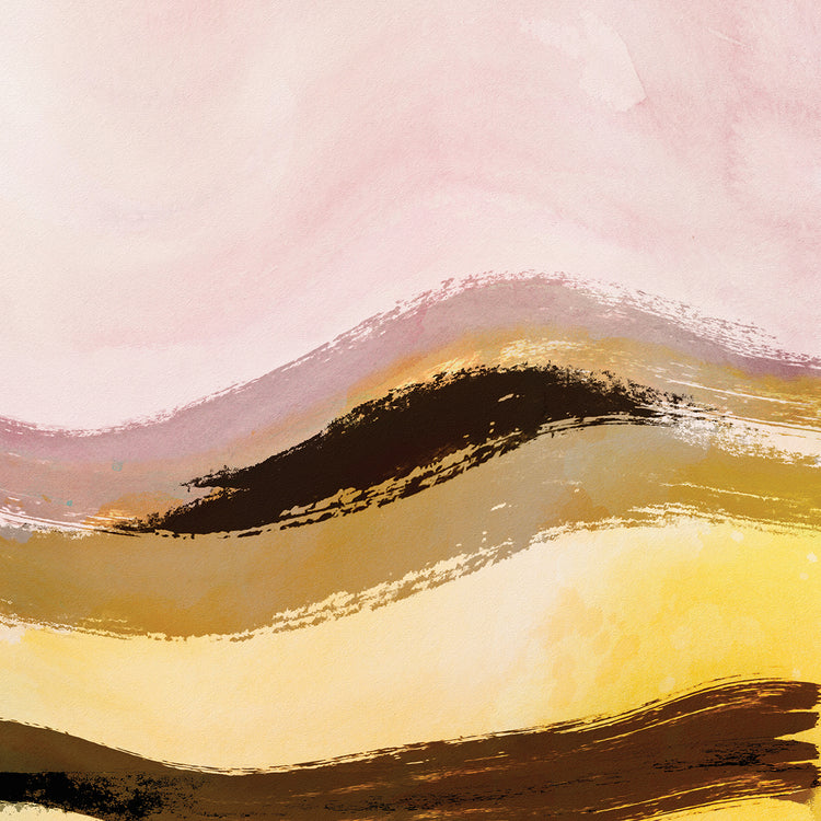 Landscape in Pastel and Black I